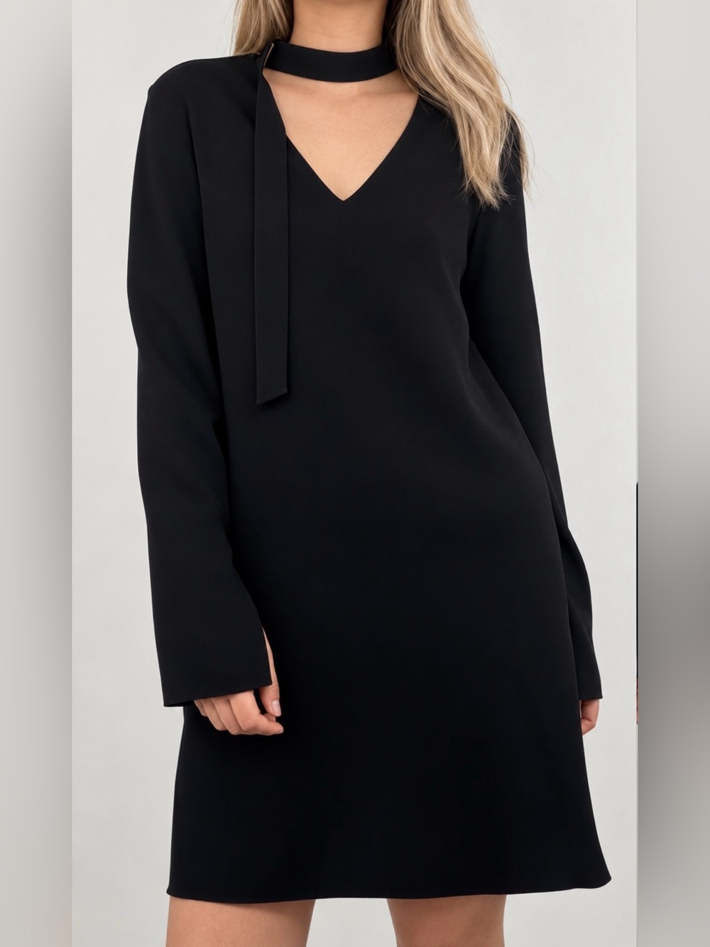 Tibi crepe/silk lined dress